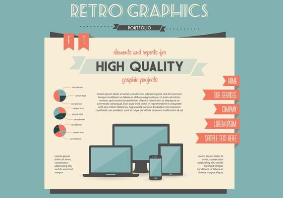 Retrographics Portfolio Vector