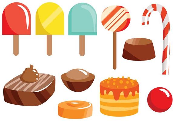 Free Sweets 2 Vectors