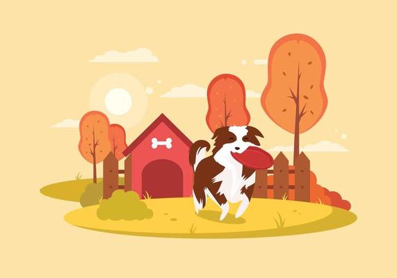 Free Border Collie Illustration