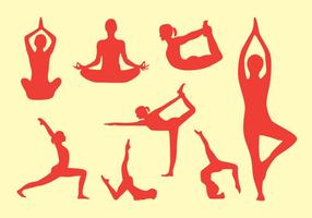 Yoga Pose Vector Pack