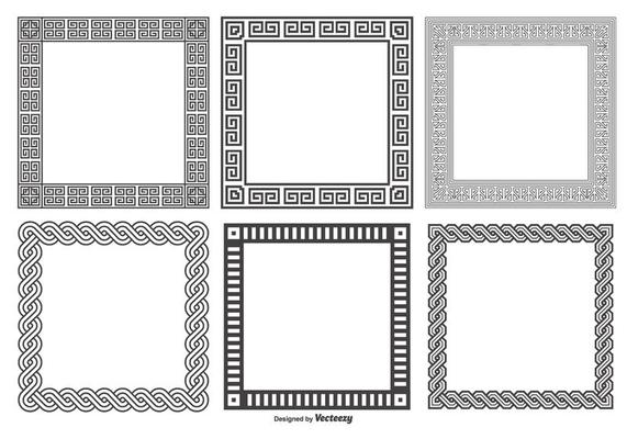 Decorative Square Frames Collection