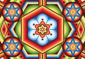 Huichol Pattern Vector