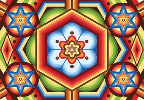 Huichol Pattern Vector