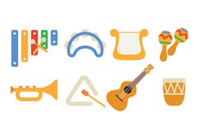 Music Instrument Icon Pack Vector