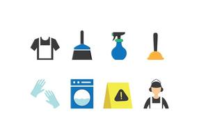 Free Maid Icon Set vector