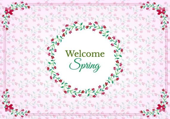 Free Vector Frames With Floral Pattern