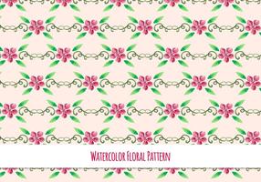 Cute Free Vector Floral Pattern