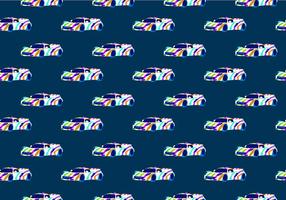 Free Auto Body Seamless Pattern Vector Illustration