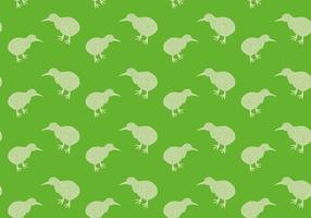 Free Kiwi Bird Seamless Pattern Vector Illustration