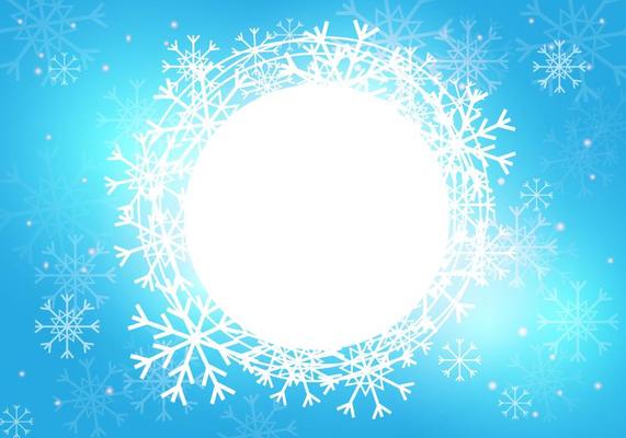 Snow Season Background Template