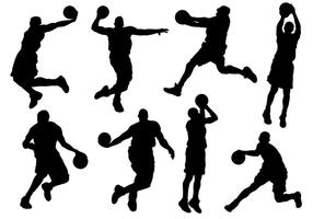 Sports Siluetas Icons Vector