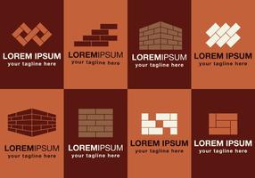 Masonry Logos Set vector