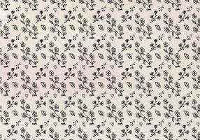 Free Vector Hand Draw Floral Pattern