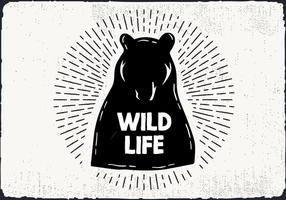 Free Hand Drawn Wild Life Background vector