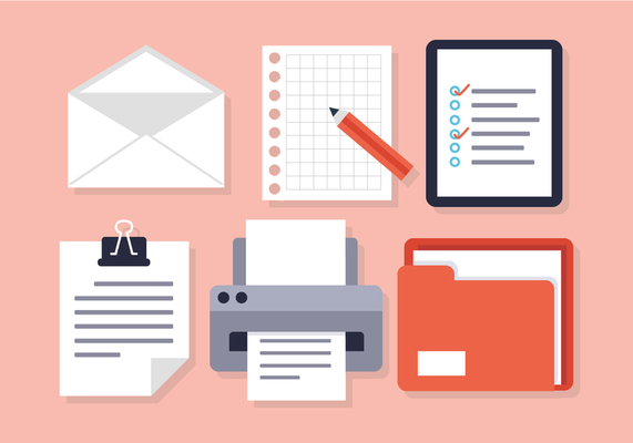 Free Office Elements Vector