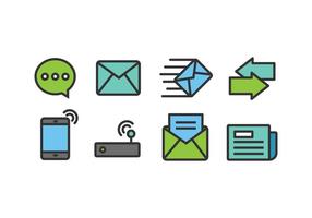 Communication Icons vector