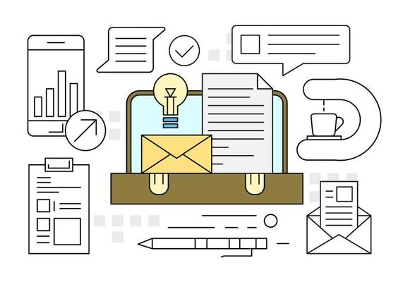 Office Briefcase Icons