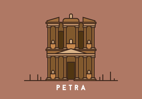 Ilustración Petra vector