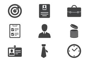 resume icon vector