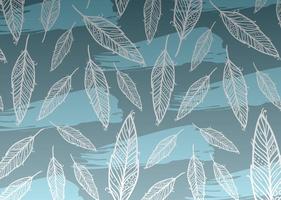 Feather Vector Background Pattern