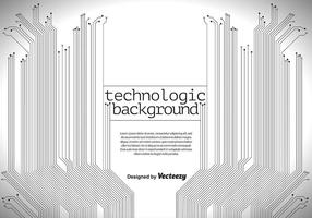 Technologic Background - Vector 