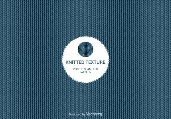 Knitted Wool Vector Background