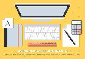 Free Vector Workplace Elements