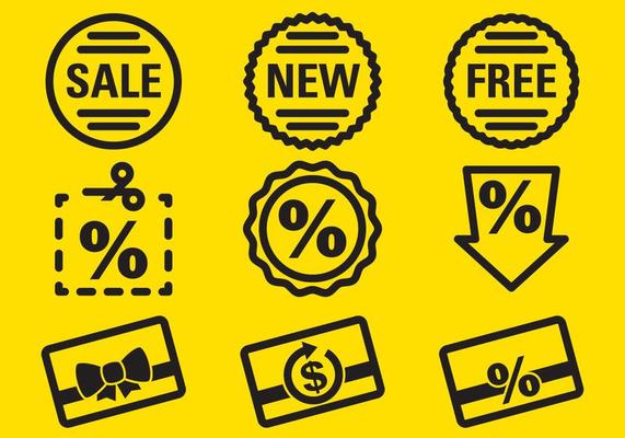 Percent Labels Icons