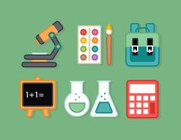 Education Elements Vector