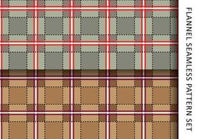 Casual Flannel Pattern vector