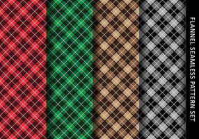 Casual Flannel Pattern vector