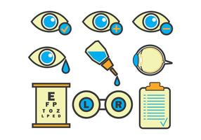 Eye Doctor Vector Icons