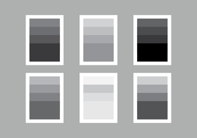 Set Color Palette Of Grey Gradient Vector