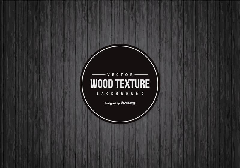 Black Wood Background