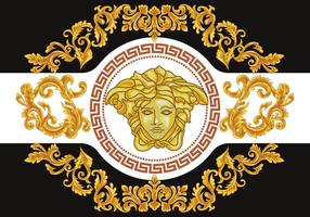Free Versace Golden Vector Patterns - Download Free Vector Art, Stock ...