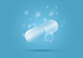 Effervescent Pill Illustration vector