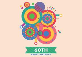 Colorful Greeting Card vector
