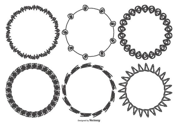 Sketchy Funky Frame Collection
