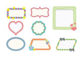 Funky Frame Pack vector