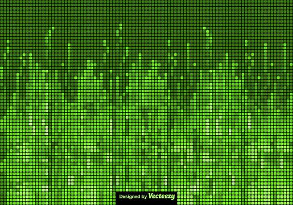 Technologic Background Vector Green Screen