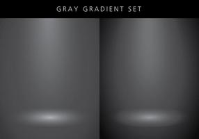 Grey Gradient Spot Light Background vector
