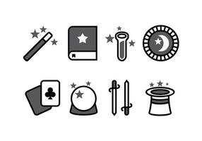 Magic Icon Set vector