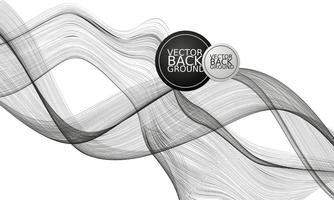 Black Abstract Background - Vector 