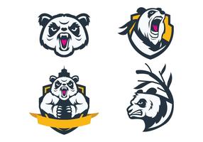 Free Pandas Mascot Vector