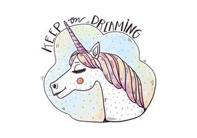 Ilustración Unicornio gratis