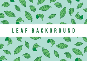 Green Leaf Background Vector