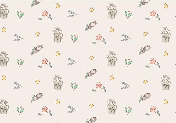 Plant Vector Pattern