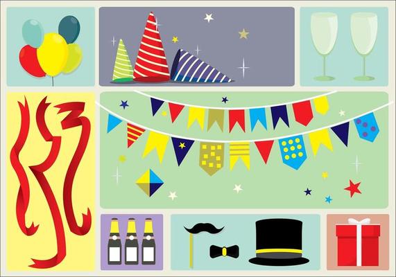 Festive Festa Vector Set 