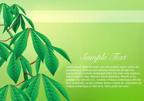 Cassava Background Vector