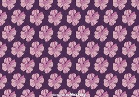 Petunia púrpura del modelo de flores del vector